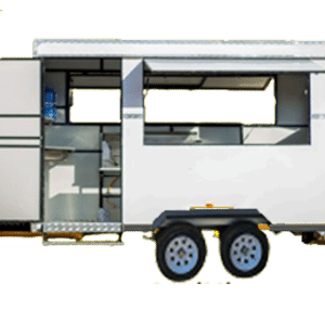 Double Axle Standard 3.4m Mobile Kitchen Trailer